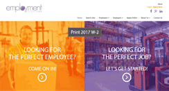 Desktop Screenshot of employmentsolutions.com